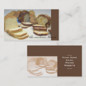焼きたてのパン 名刺 (正面/裏面)