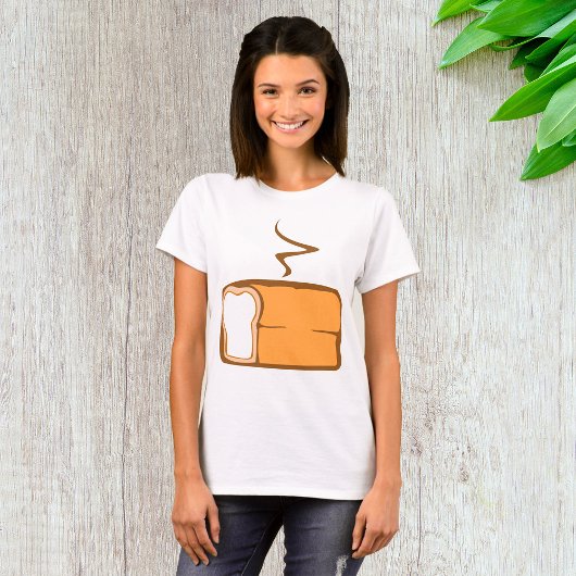 焼きたてパンの食パン　あったかバレリー Tシャツ