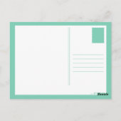 焼きオレンジクジラ ポストカード (裏面)