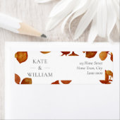 焼きシエナユーカリ離れ住所 シール (インサイチュ)