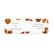 焼きシエナユーカリ離れ住所 シール (正面)