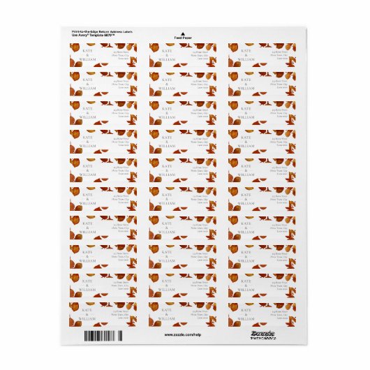 焼きシエナユーカリ離れ住所 シール (フルシート)