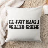 焼きチーズだけ食べる – 焼きチーズ クッション (ブランケット)