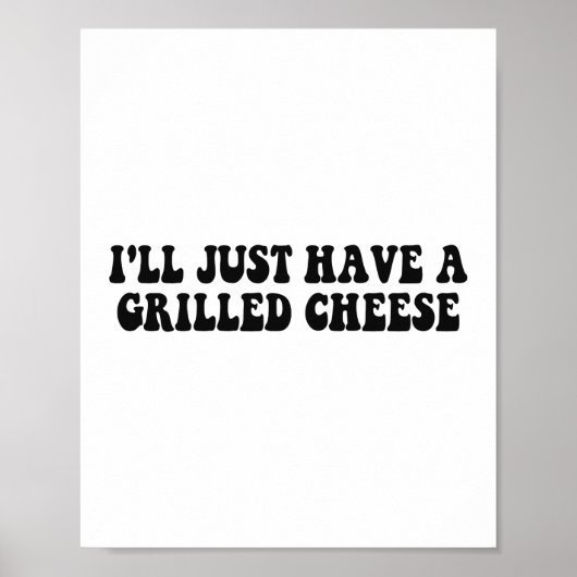 焼きチーズだけ食べる – 焼きチーズ ポスター (正面)