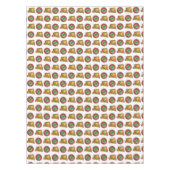 焼きトーストチーズサンドイッチトマトスープグルメ テーブルクロス (正面)