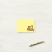 焼きトーストチーズトースティサンドイッチグルメ ポストイット (デスク上)