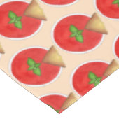 焼きトーストチーズトースティトマトバジルスープ テーブルクロス (アングル)