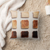 焼きトースト クッション (ブランケット)