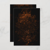 焼きパーチメントのテクスチャ空白の招待状 招待状 (正面/裏面)
