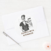 焼きブラッドレーステッカー ラウンドシール (封筒)