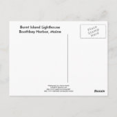 焼き島ライトハウス – はがき (裏面)