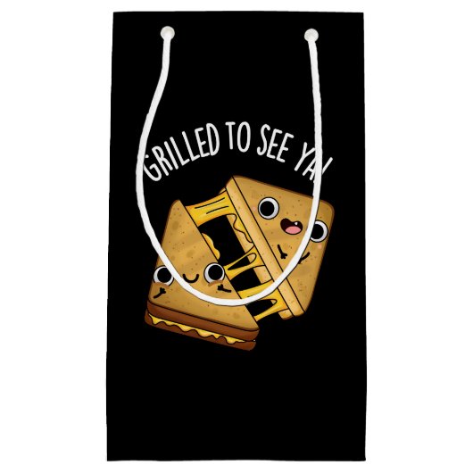 焼き焼き屋食おもしろいべパンダークBG スモールペーパーバッグ (正面)