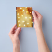 焼き穴アート紙  チラシ (手)