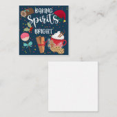 焼き立てのおいしい手作りハンバー ノートカード (正面/裏面)