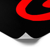 焼き網の王よ怒りライオンの頭おもしろいは ポスター (角)