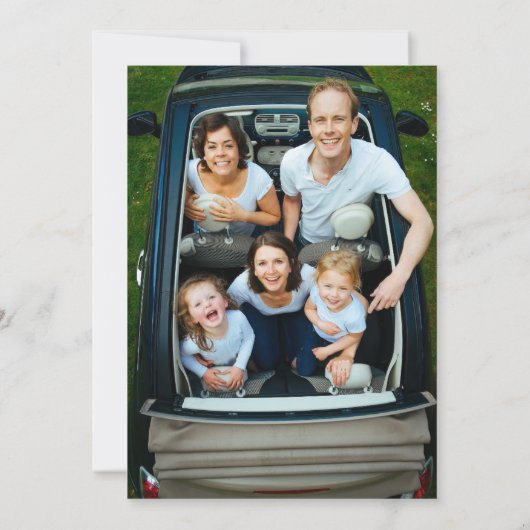 「焼き肉パパの面白い家族の年次集会」 招待状 (裏面)