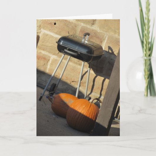 「焼き芋の感謝祭」サンキューカード カード (正面)