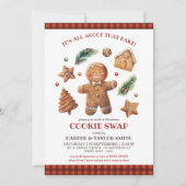 焼き菓子交換パーティーのお誘い - 全ては焼き菓子交換パーティーのお誘いについて 招待状 (正面)