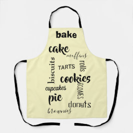 焼き菓子専門のイエローキッチンエプロン エプロン