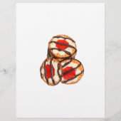 焼き菓子販売会資金調達チラシ クッキー＆カプセル チラシ (裏面)