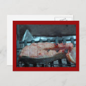 焼き鮭 ポストカード (正面/裏面)