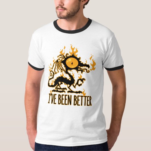 焼き鳥の竜に良かった Tシャツ (正面)