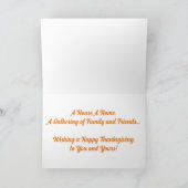 「焼き鳥」感謝祭カード カード (内部)