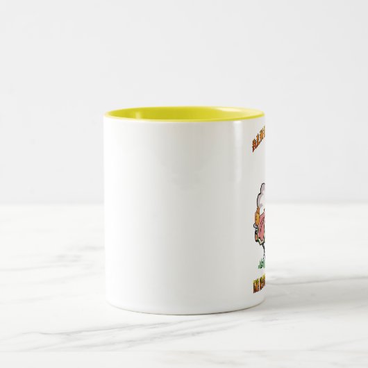 焼くこと ツートーンマグカップ (中央)