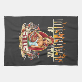 焼くのが大好きな女性のためのグリルの愛人 キッチンタオル