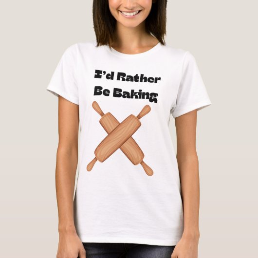 焼く方がいい Tシャツ (正面)
