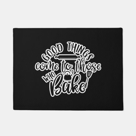 焼く来人に良いこと ドアマット (正面)