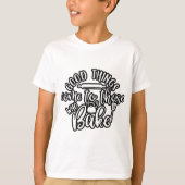 焼く来人に良いこと Tシャツ (正面)