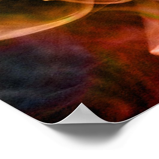 焼く ポスター (角)