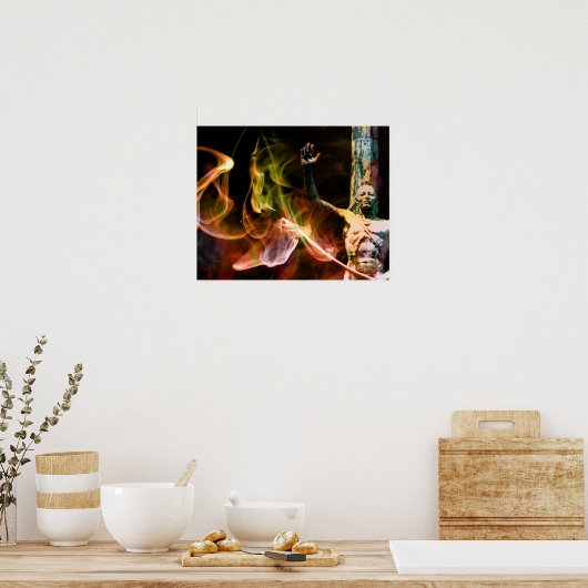 焼く ポスター (キッチン)