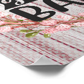 焼く ポスター (角)