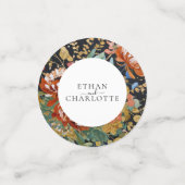 焼けたオレンジピオ絵を描ニーフローラの結婚金ゴールド コンフェッティ (スモール正面)