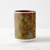 焼けたストリークとステンドチェス マグカップ (中央)