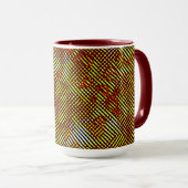 焼けたストリークとステンドチェス マグカップ (正面右)