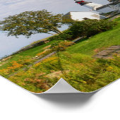 焼けた島のポスター ポスター (角)