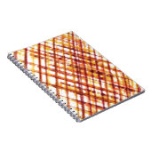 焼けた格子縞 ノートブック (右側)