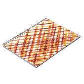 焼けた格子縞 ノートブック (左側)