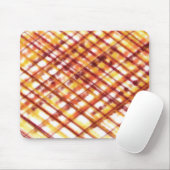焼けた格子縞 マウスパッド (マウス)
