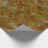 焼けた筋と汚市松模様にれ ラッピングペーパー (角)