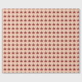 焼けた紅葉 ラッピングペーパー (フラット)