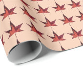 焼けた紅葉 ラッピングペーパー (ロールコーナー)