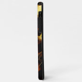 焼けた金ゴールド Case-Mate iPhoneケース (裏面/左)