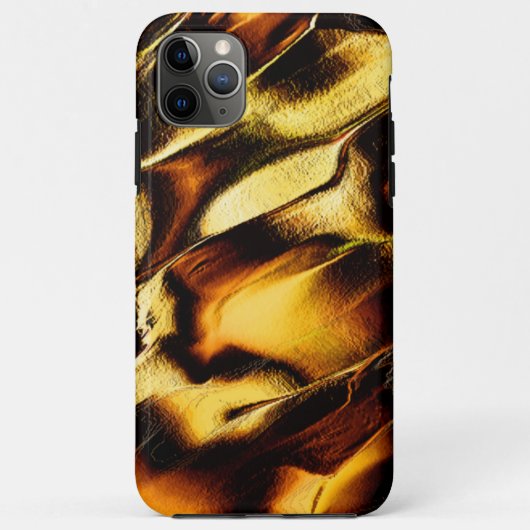 焼けた金ゴールド Case-Mate iPhoneケース (裏面)