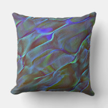 焼けた青と緑のサテン色のバーチャルロック