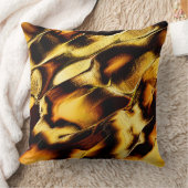 焼けた黄金の荒涼とした砂丘 クッション (ブランケット)