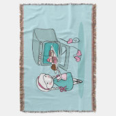 焼けること スローブランケット (正面縦)